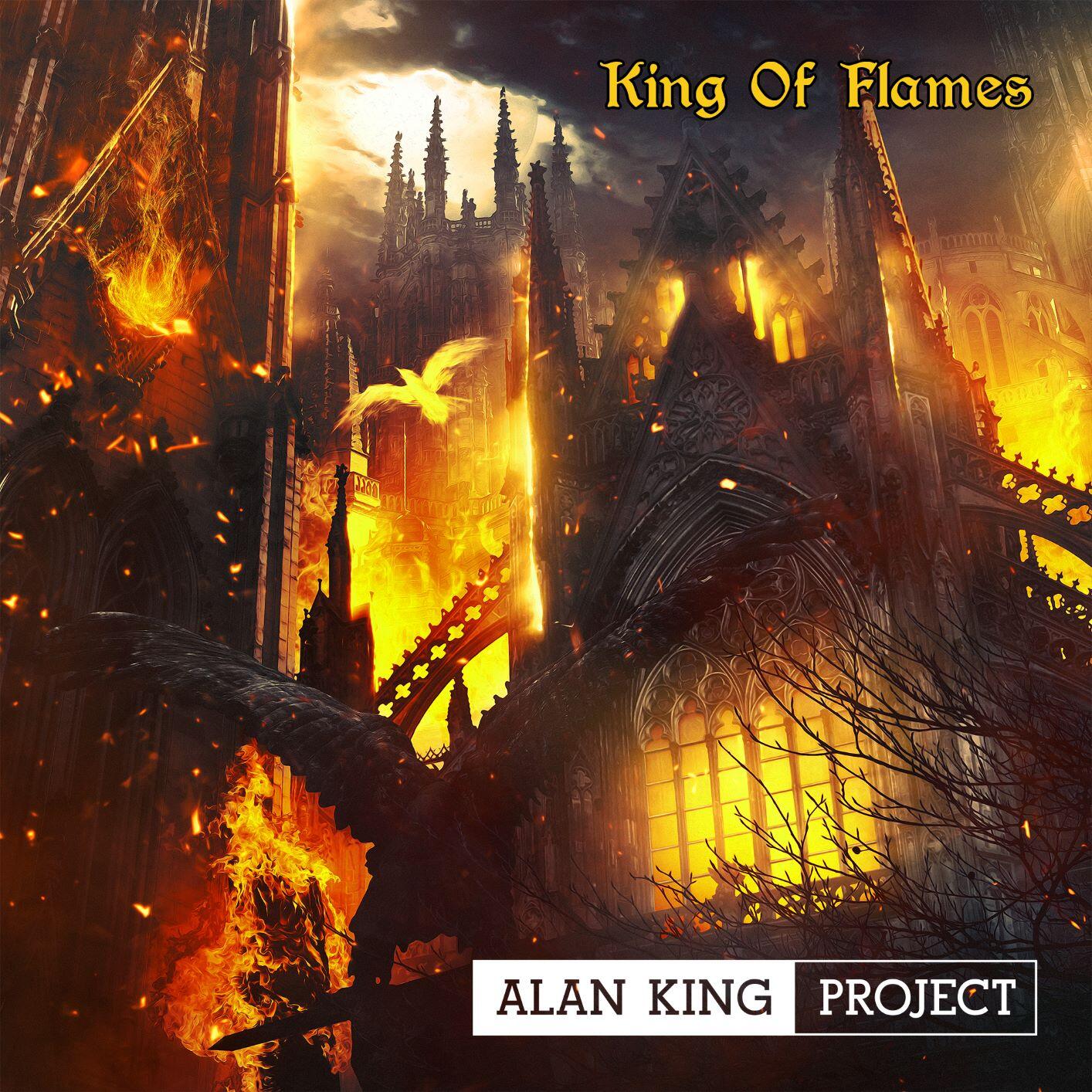 A Groundbreaking Mix of Heavy Metal and Soothing Classical With Alan King Project's 'King of Flames'