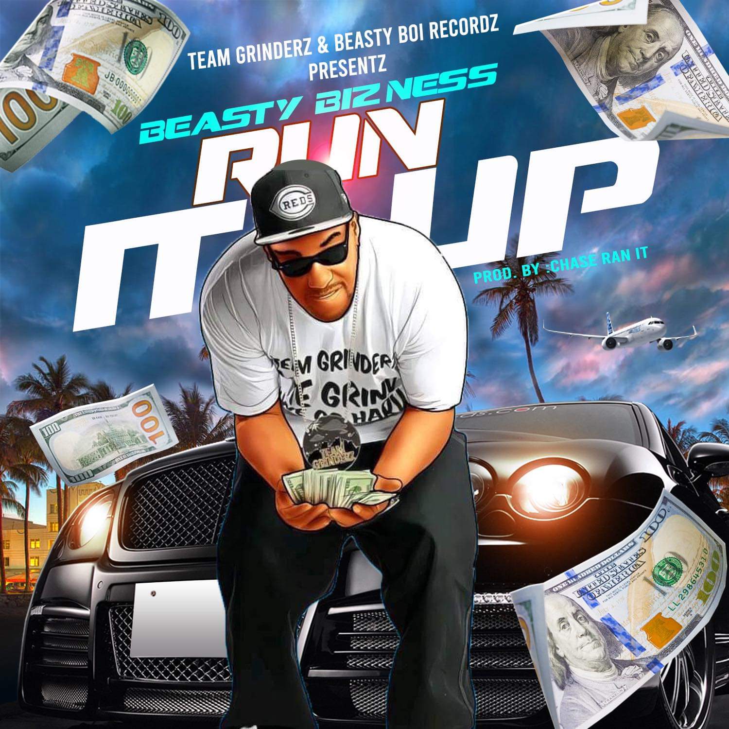 Beasty Bizness A.K.A T.Beasty, Introduces His Latest Single, "Run It Up"