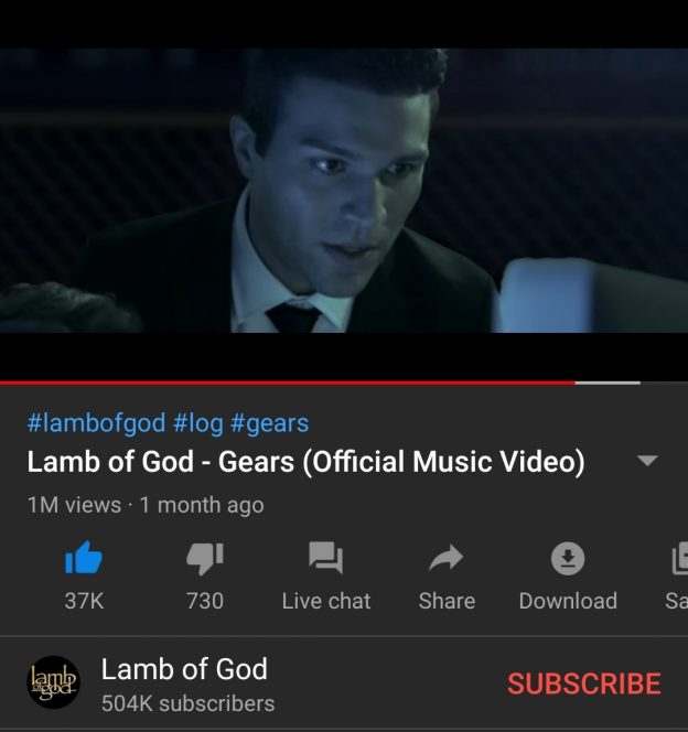 Julian Kerins Wows With Cameo In Lamb Of God's New Music Video