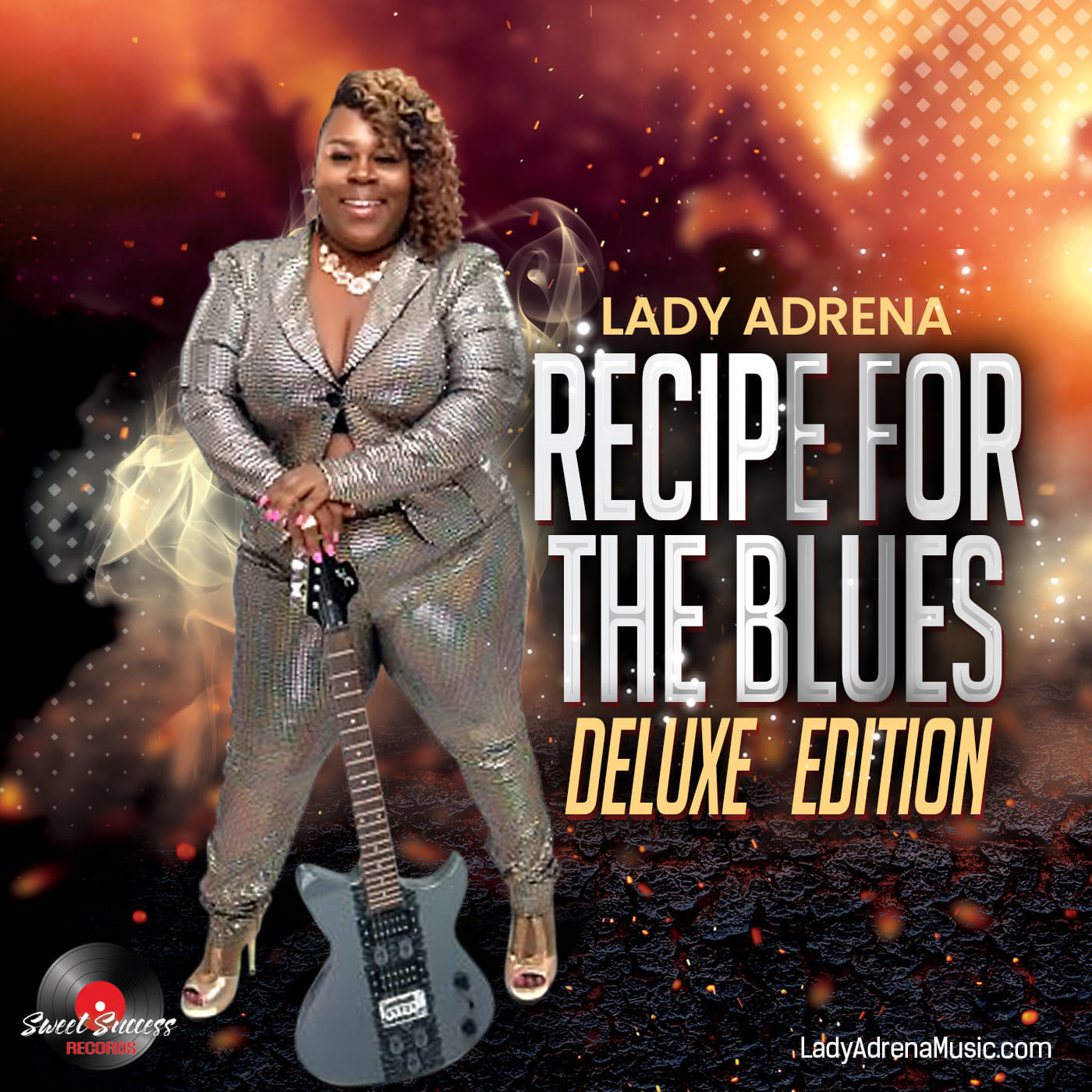 Lady Adrena Unveils “Recipe for the Blues - Deluxe Edition”: A Harmonious Blend of Soul and Storytelling