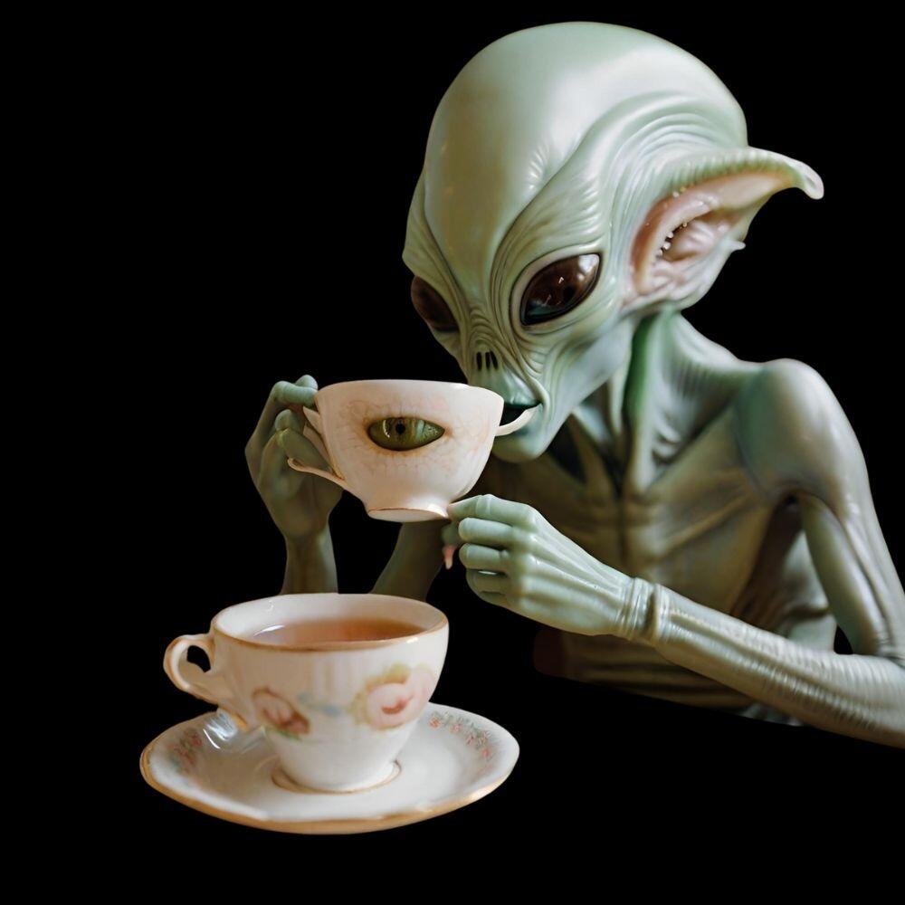 New Music Release By Dizzy O'Brian; Tea With The Alien