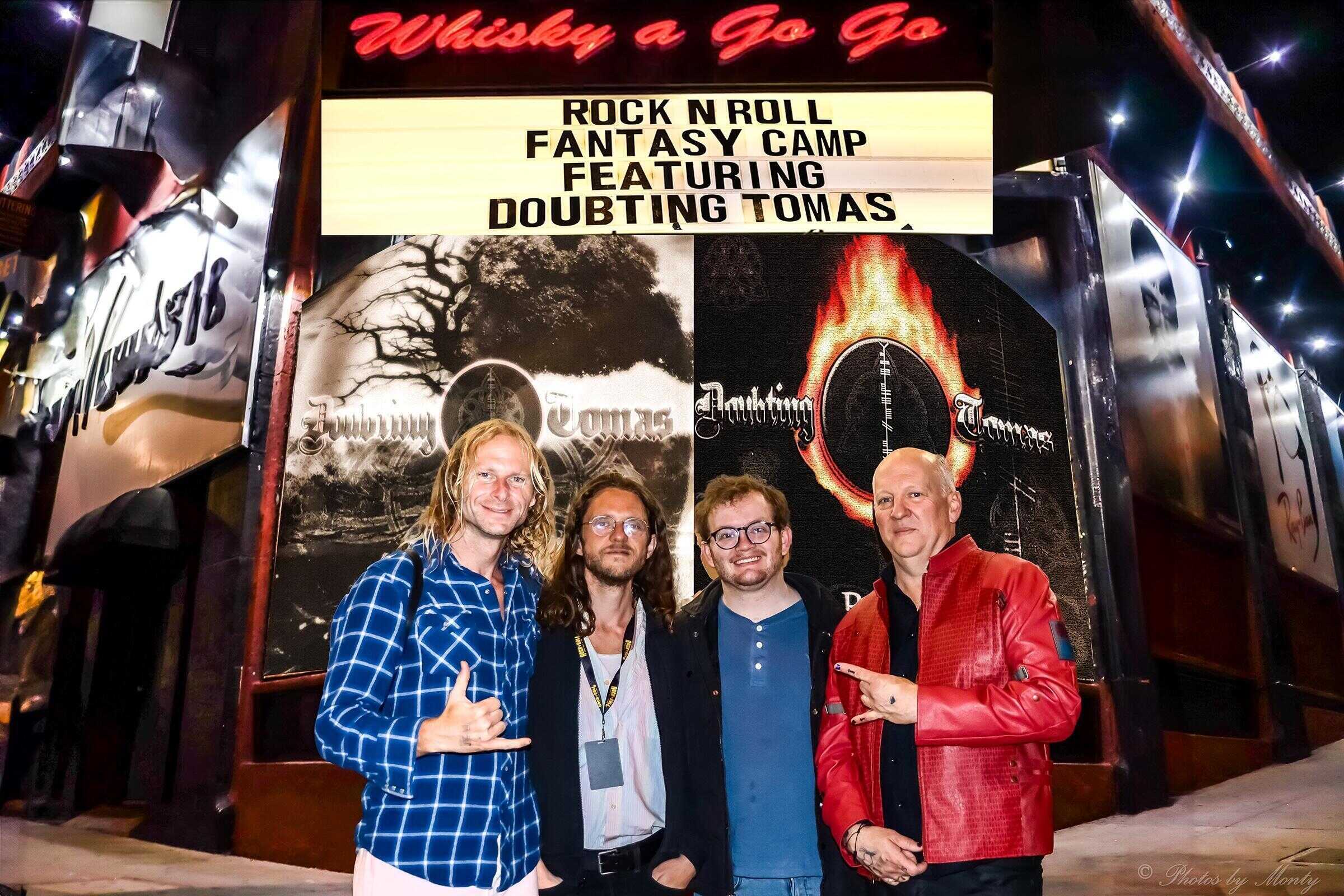 Renowned Rock Band Doubting Tomas Ignites Sunset Strip with New Album “Ruins”
