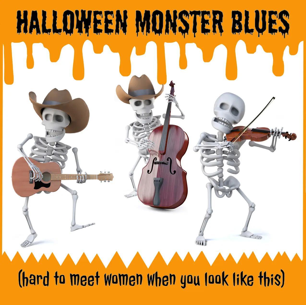 Ted Parks and the Busted Bones Deliver A True Treat With "Halloween Monster Blues"