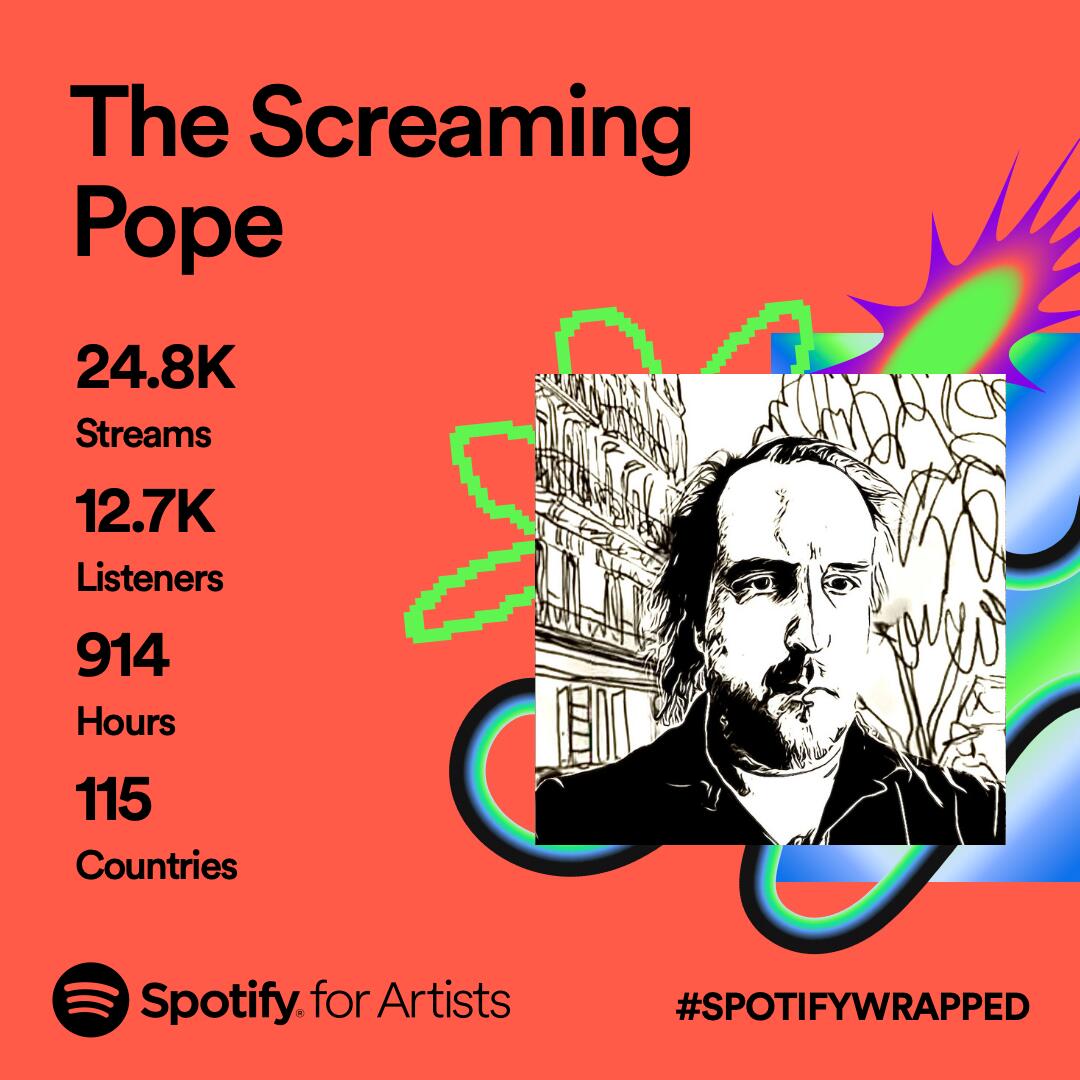 The Screaming Pope Releases Two New Groundbreaking Albums In February And Achieves A Significant Following