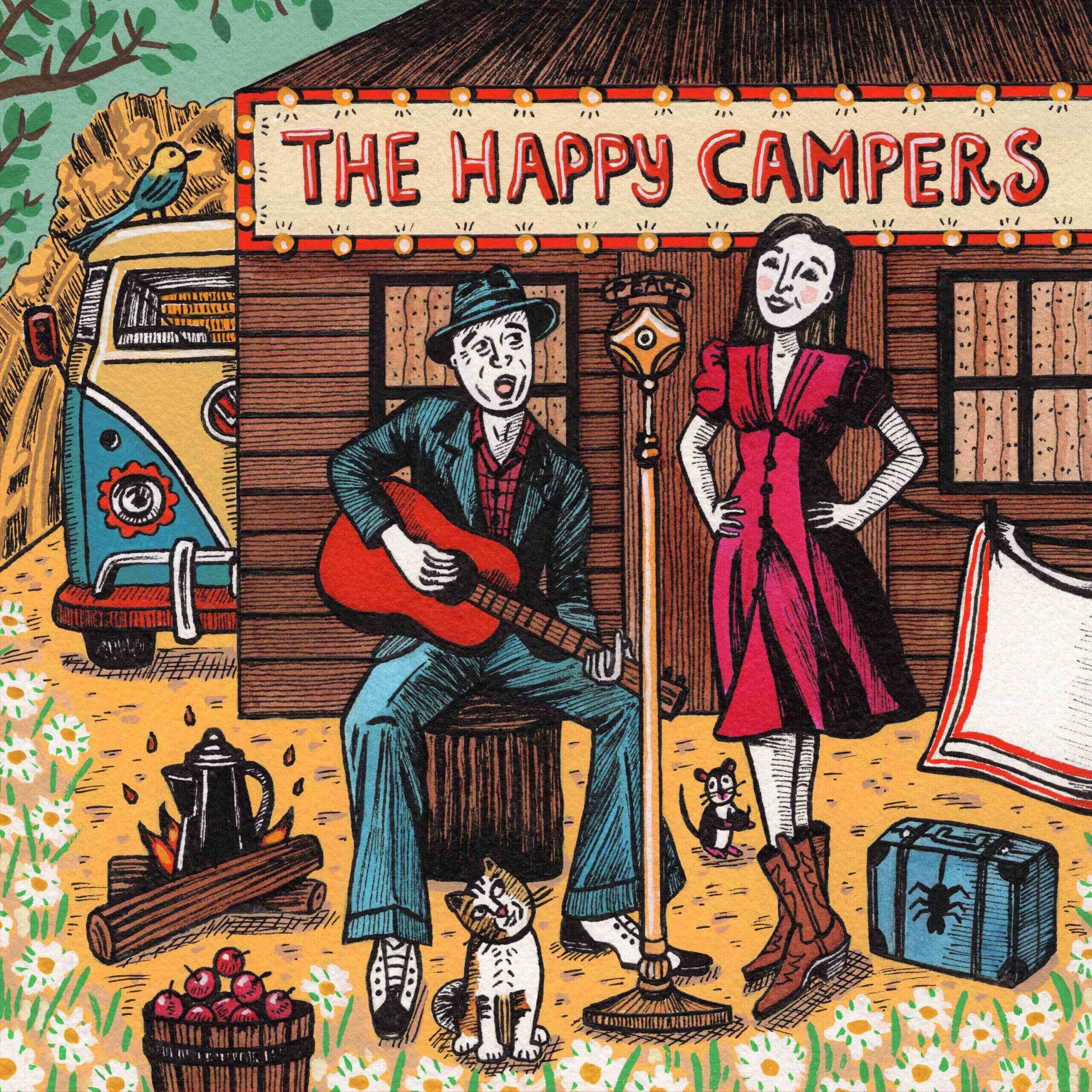 Toronto-based Duo The Happy Campers release Rockin’ Single “Icky Cottage Blues” Available Now!