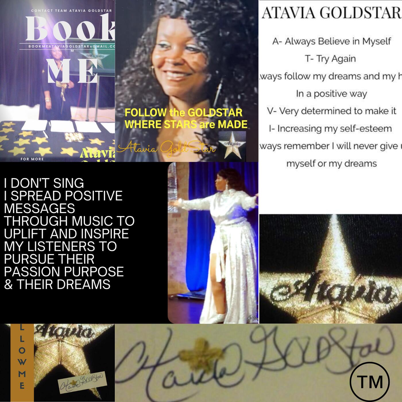 Uplifting, Encouraging Healing, Laughter, Dance, and Self Love- Atavia GoldStar Inspires Positivity with New Music