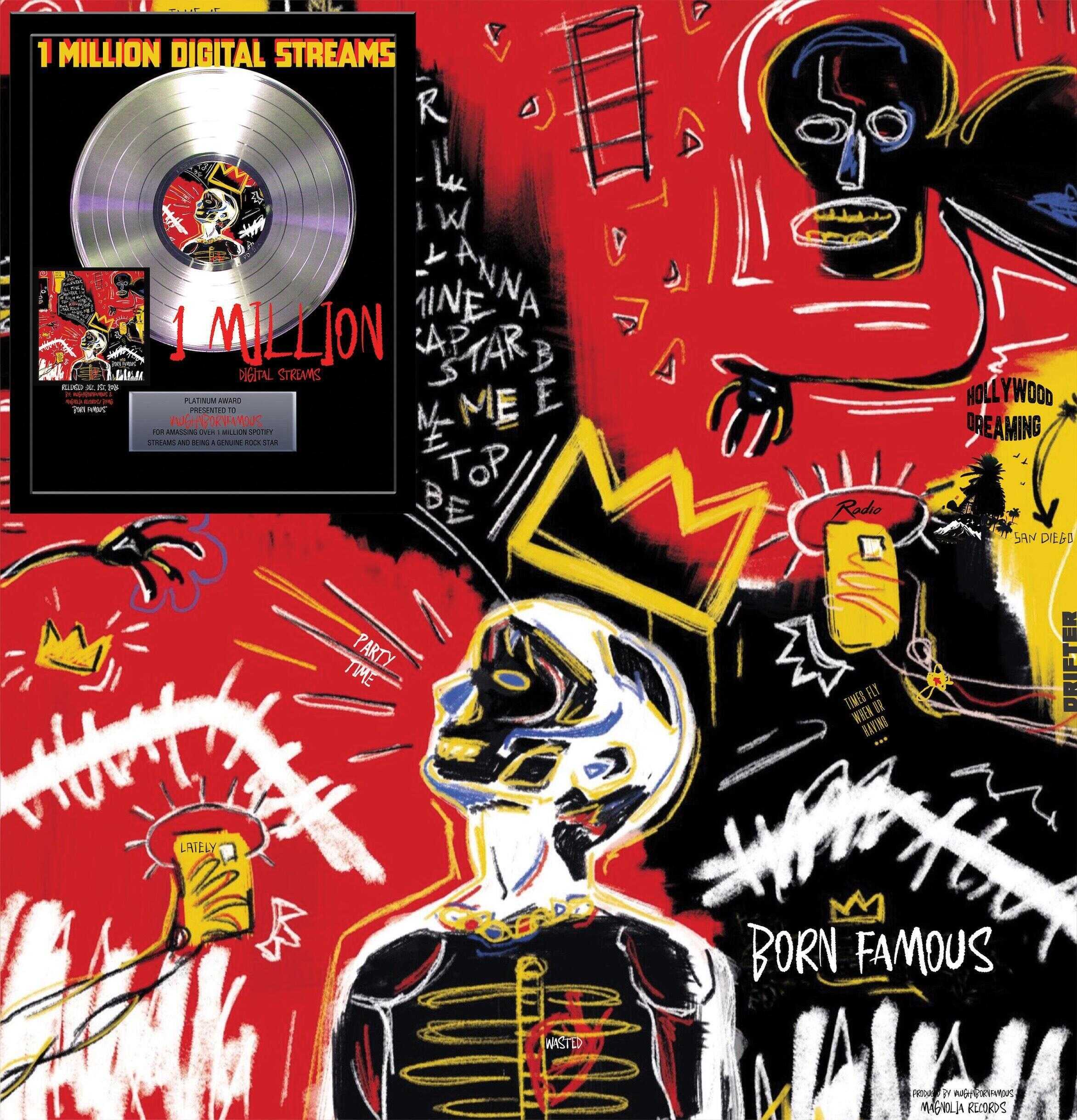 VaughnBornFamous's “Born Famous” Album: A Million Streams in the First Week